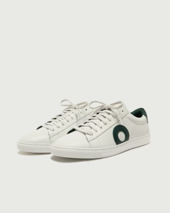 Alternative view of Low 1 | White / Forest (Orthopedic)