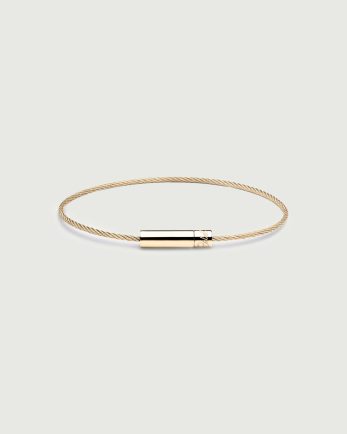 Michael Cable Bracelet | Gold